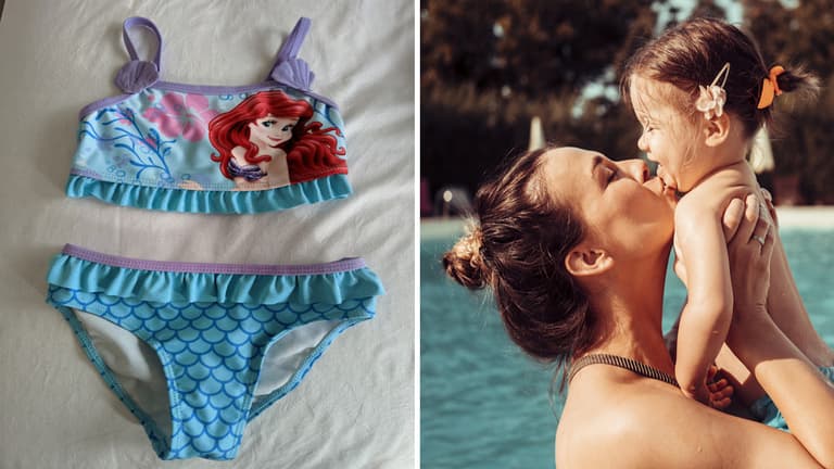 Should I let my 2-year-old daughter wear a bikini or is she too young? Should I let my 2-year-old daughter wear a bikini or is she too young?