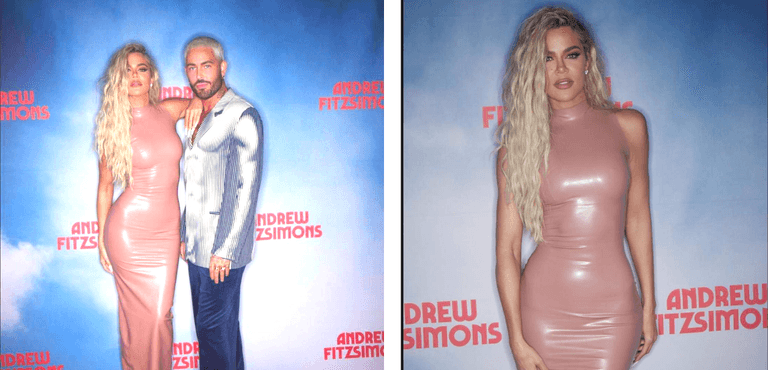 Khloe Kardashian arrives at Andrew Fitzsimons LA launch to support Irish stylist Khloe Kardashian arrives at Andrew Fitzsimons LA launch to support Irish stylist