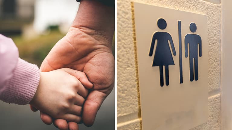 Dad slated for bringing his daughters into McDonald’s women’s toilets Dad slated for bringing his daughters into McDonald’s women’s toilets