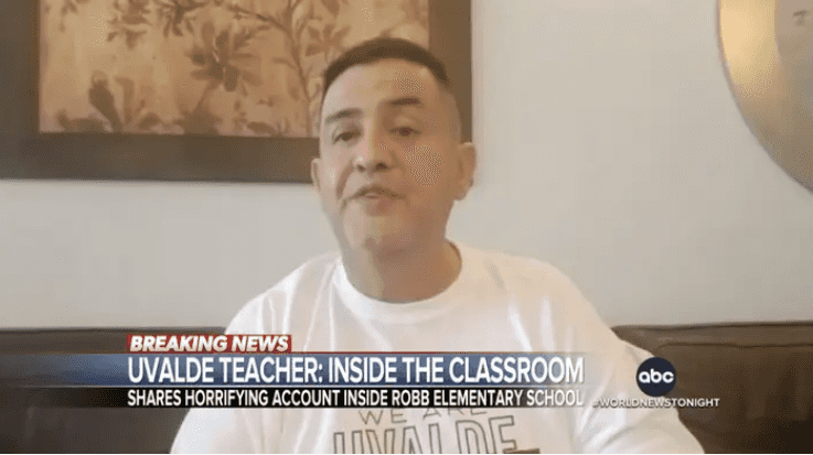 Teacher shot protecting children in Texas shooting calls police cowards Teacher shot protecting children in Texas shooting calls police cowards