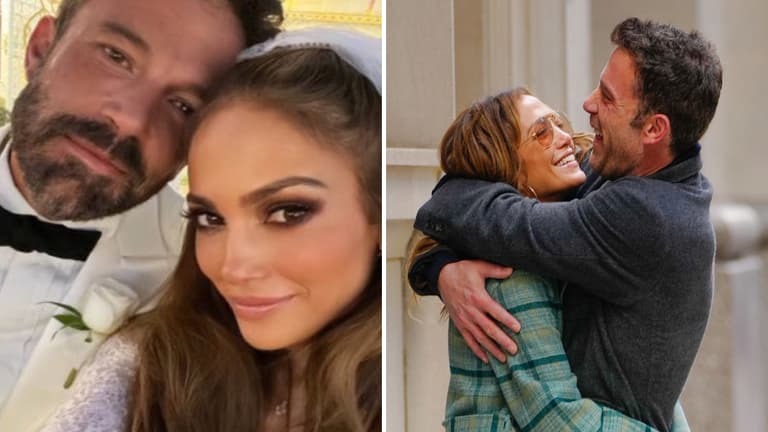 Jennifer Lopez and Ben Affleck share the first photos from their wedding Jennifer Lopez and Ben Affleck share the first photos from their wedding