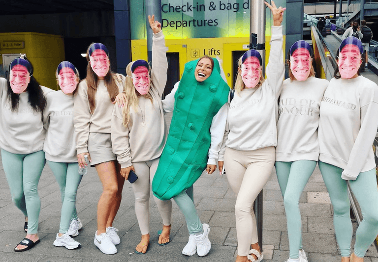 Stacey Solomon shares hilarious photos from her hen do Stacey Solomon shares hilarious photos from her hen do