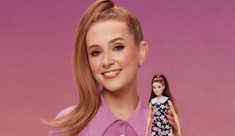 Rose Ayling-Ellis unveils the first Barbie doll with hearing aids Rose Ayling-Ellis unveils the first Barbie doll with hearing aids