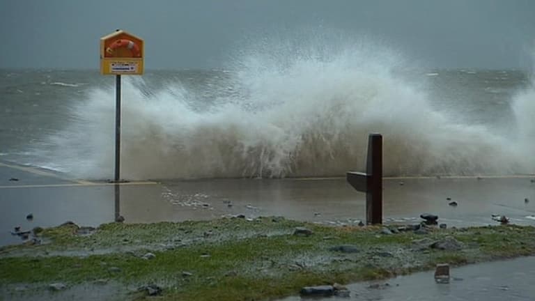 Three children have been killed in a massive European storm Three children have been killed in a massive European storm