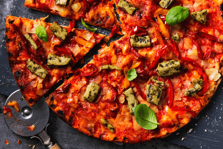 The delicious vegan pizza curbing my takeaway cravings this January The delicious vegan pizza curbing my takeaway cravings this January