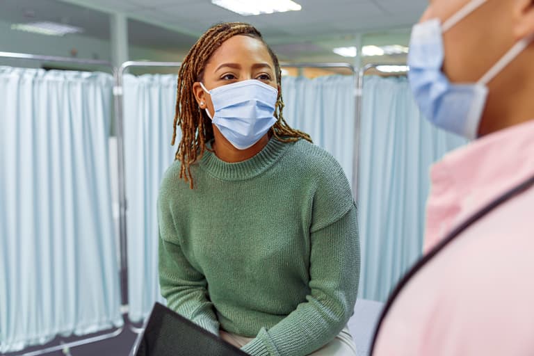 Masks are no longer mandatory in healthcare settings from today Masks are no longer mandatory in healthcare settings from today