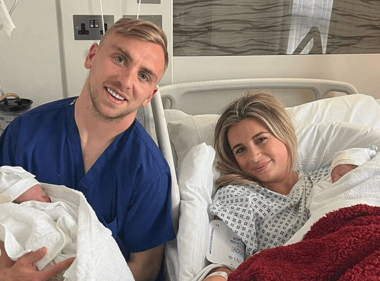Dani Dyer has shared the names of her new baby twins Dani Dyer has shared the names of her new baby twins