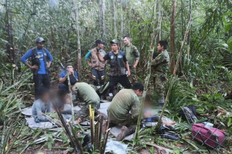 Relatives battle for custody of four children who survived 40 days in the Amazon rainforest Relatives battle for custody of four children who survived 40 days in the Amazon rainforest