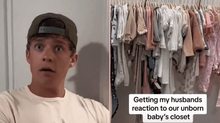 Mum to be has baby’s wardrobe full with 200 outfits at only 15 weeks pregnant Mum to be has baby’s wardrobe full with 200 outfits at only 15 weeks pregnant