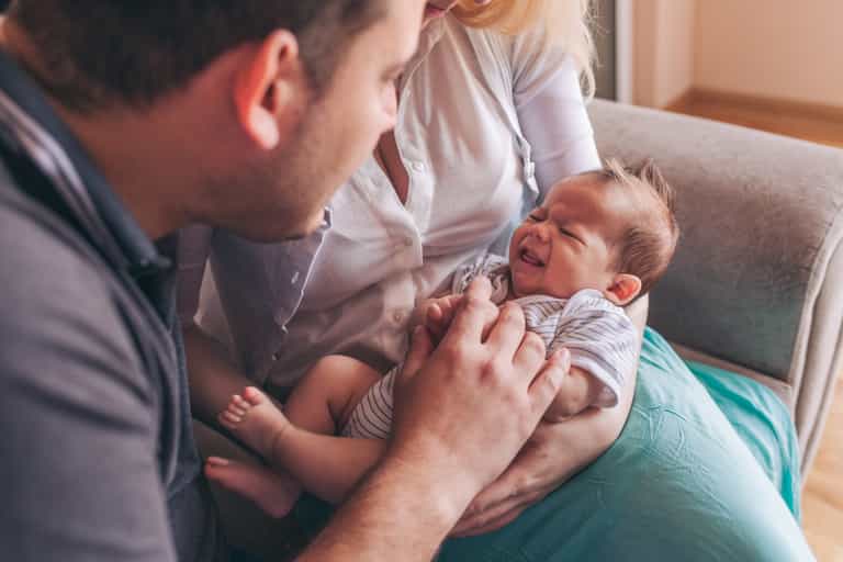 Newborn hack: Specialist reveals quick way to soothe a fussy baby and parents say ‘it works’ Newborn hack: Specialist reveals quick way to soothe a fussy baby and parents say ‘it works’