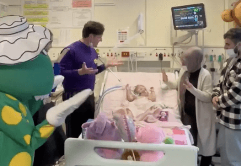 The Wiggles visit terminally ill girl the day before she passes The Wiggles visit terminally ill girl the day before she passes