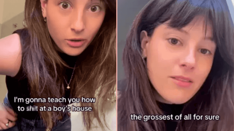 Hilarious woman goes viral after creating tutorial on how to go toilet in your partner’s home Hilarious woman goes viral after creating tutorial on how to go toilet in your partner’s home