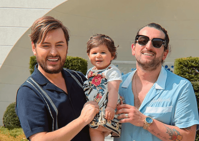 Brian Dowling shuts down claims he’s using his daughter to make money Brian Dowling shuts down claims he’s using his daughter to make money