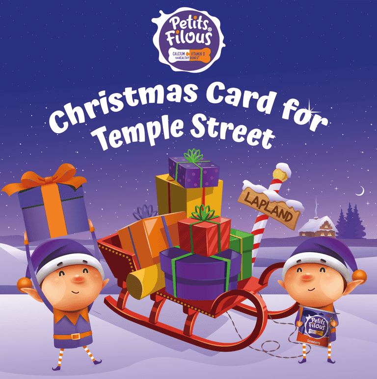 Spread good cheer with Petits Filous’ Christmas Cards for Temple Street Spread good cheer with Petits Filous’ Christmas Cards for Temple Street
