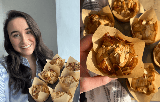Looking for healthy snacking inspiration? Search no further than these Bramley apple and almond muffins Looking for healthy snacking inspiration? Search no further than these Bramley apple and almond muffins