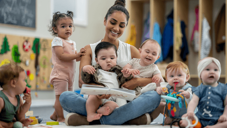 Five activities for your toddler and baby to do together Five activities for your toddler and baby to do together