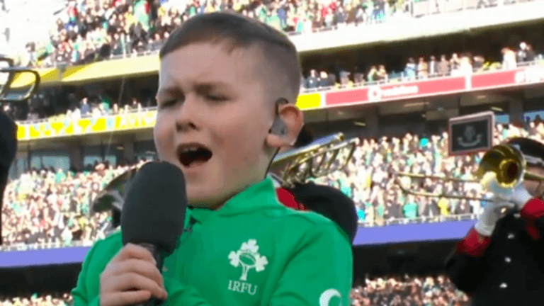 Toy Show star praised after performing Ireland’s Call at Six Nations Toy Show star praised after performing Ireland’s Call at Six Nations