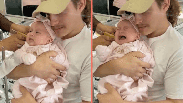 TikToker sparks outrage after piercing daughter’s ears, claiming ‘her pain was worth it’ TikToker sparks outrage after piercing daughter’s ears, claiming ‘her pain was worth it’