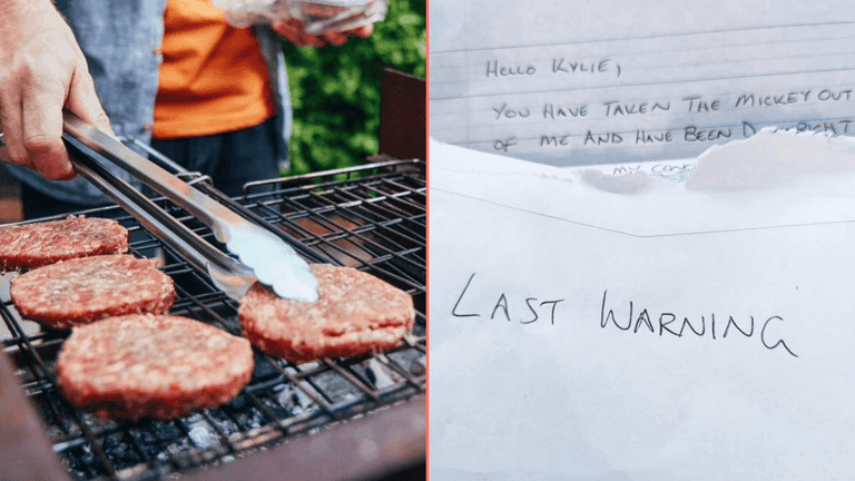 ‘Sick and upset’ vegan sends ‘last warning’ letter to neighbour over barbecue ‘Sick and upset’ vegan sends ‘last warning’ letter to neighbour over barbecue