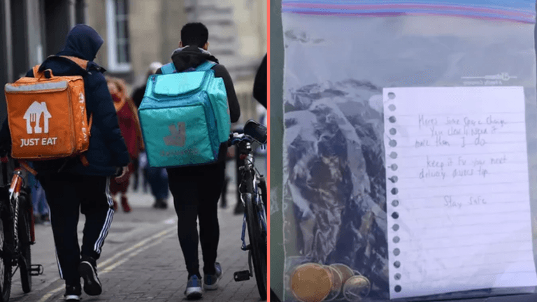 Delivery driver leaves ‘passive aggressive note’ after customer gives €9 tip Delivery driver leaves ‘passive aggressive note’ after customer gives €9 tip