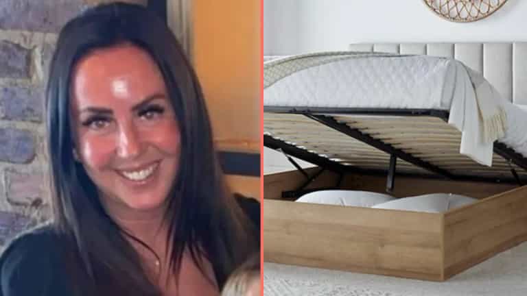 Mum died from suffocation after being trapped inside her ottoman bed Mum died from suffocation after being trapped inside her ottoman bed