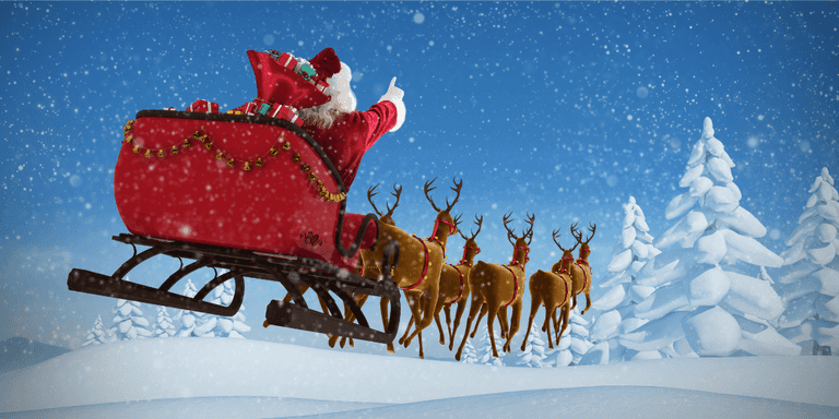 Here’s how to track Santa’s sleigh this Christmas Eve Here’s how to track Santa’s sleigh this Christmas Eve