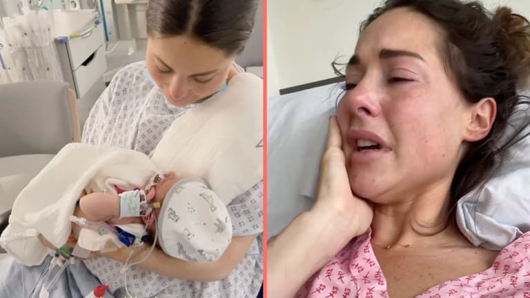 Louise Thompson shares heartbreaking post about experiencing PTSD after traumatic birth Louise Thompson shares heartbreaking post about experiencing PTSD after traumatic birth