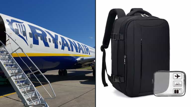 ‘Perfect’ cabin bag approved by Ryanair slashed to €21 for limited time ‘Perfect’ cabin bag approved by Ryanair slashed to €21 for limited time