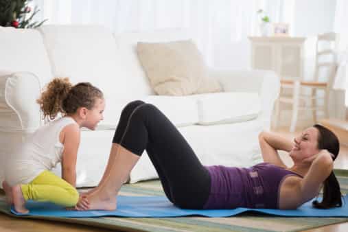 Babies and burpees: Fitness vlogger shows how to exercise at home Babies and burpees: Fitness vlogger shows how to exercise at home