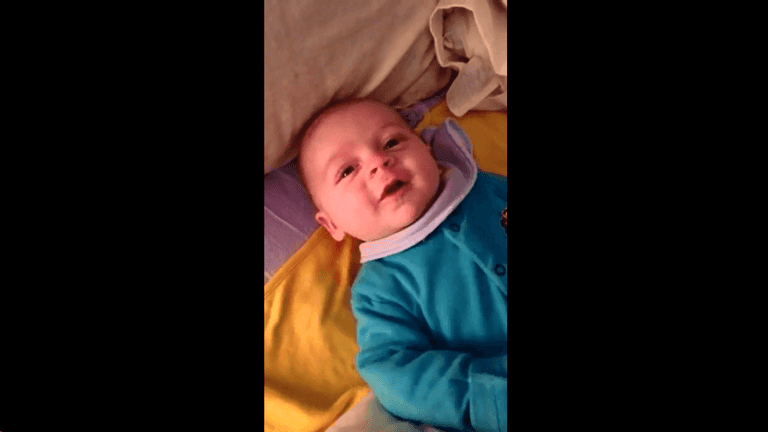 WATCH: Look who’s talking now. Baby Gunnar gets in on the action WATCH: Look who’s talking now. Baby Gunnar gets in on the action