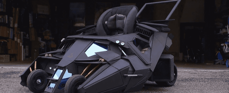 Boom! The Batmobile buggy Dads will want Boom! The Batmobile buggy Dads will want