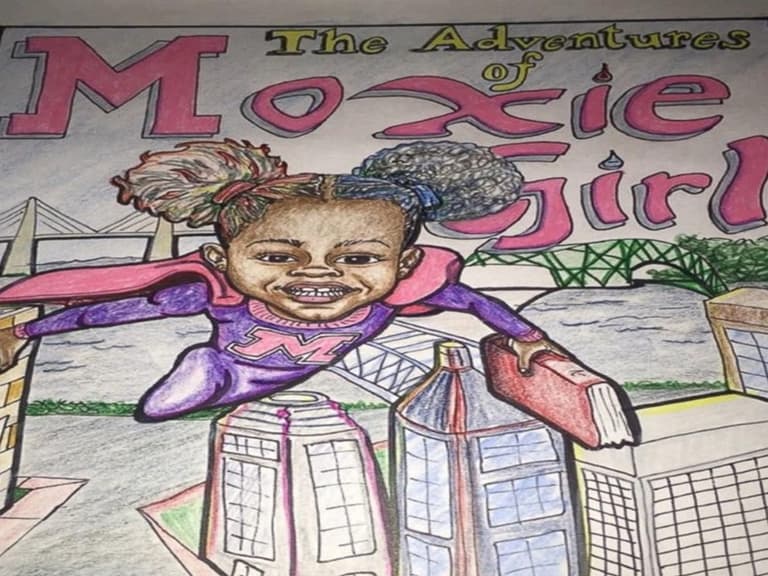 7-year-old girl creates comic book to battle negative body image 7-year-old girl creates comic book to battle negative body image