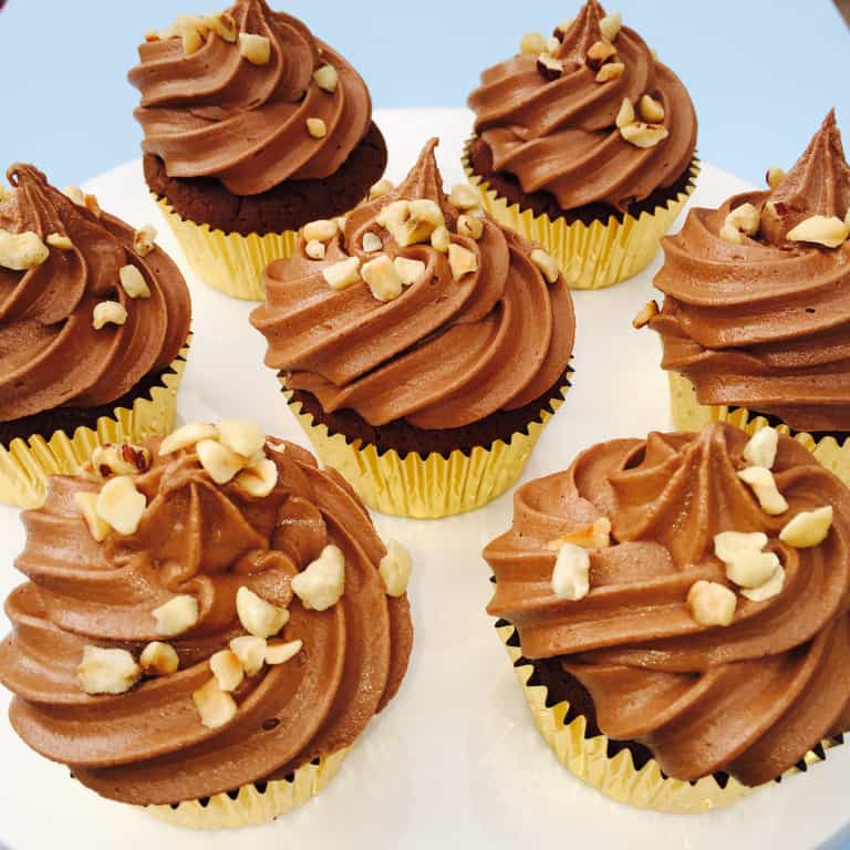 Ferrero Rocher Cupcakes courtesy of Ciara’s Kitchen. YUM. Ferrero Rocher Cupcakes courtesy of Ciara’s Kitchen. YUM.