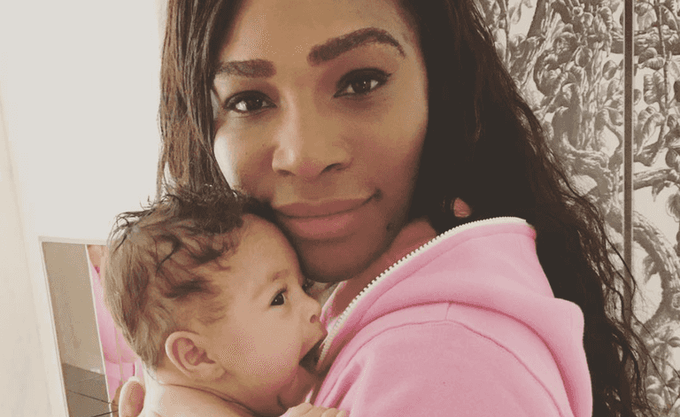 Serena Williams’ daughter Alexis just made her first public appearance Serena Williams’ daughter Alexis just made her first public appearance