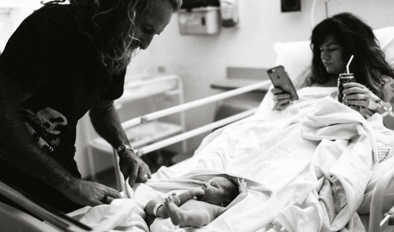 This mum’s post-birth photo has generated A LOT of opinion This mum’s post-birth photo has generated A LOT of opinion