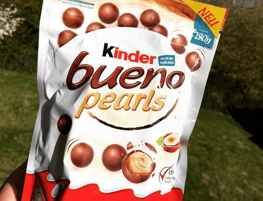 Kinder Bueno Pearls are here, and they look so delicious Kinder Bueno Pearls are here, and they look so delicious