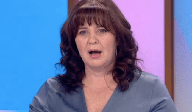 Coleen Nolan freaks out on receiving baby shock on today’s Loose Women Coleen Nolan freaks out on receiving baby shock on today’s Loose Women