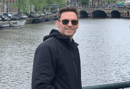 Hugh Jackman spent the morning cycling around Dublin ahead of his 3Arena show Hugh Jackman spent the morning cycling around Dublin ahead of his 3Arena show