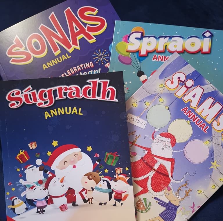 Folens goes green with the introduction of new recyclable Christmas annuals Folens goes green with the introduction of new recyclable Christmas annuals