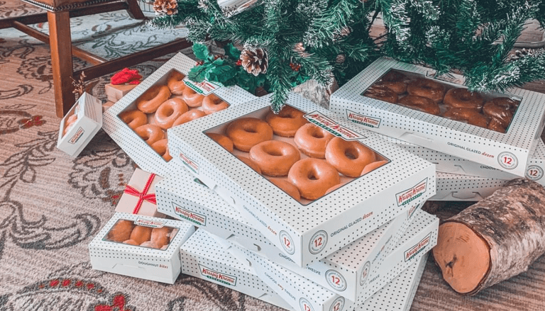 Krispy Kreme has released a range of ultra-indulgent Christmas donuts and yeah, drool Krispy Kreme has released a range of ultra-indulgent Christmas donuts and yeah, drool