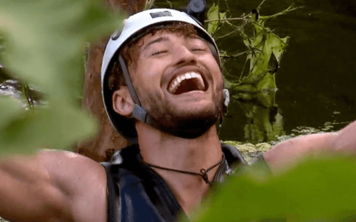 Things got flirty between two camp mates on I’m A Celeb last night Things got flirty between two camp mates on I’m A Celeb last night