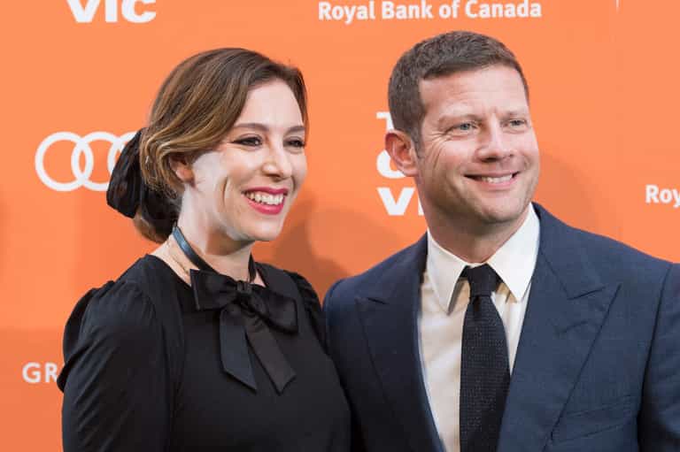 Dermot O’Leary and his wife Dee Koppang are expecting their first child together Dermot O’Leary and his wife Dee Koppang are expecting their first child together