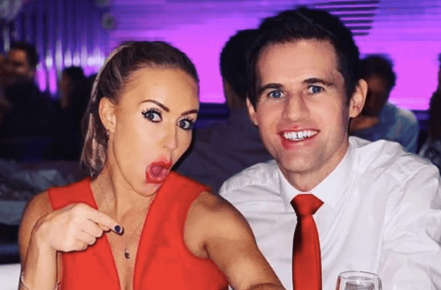 Kevin Kilbane and his Dancing on Ice partner Brianne Delcourt have gotten engaged Kevin Kilbane and his Dancing on Ice partner Brianne Delcourt have gotten engaged