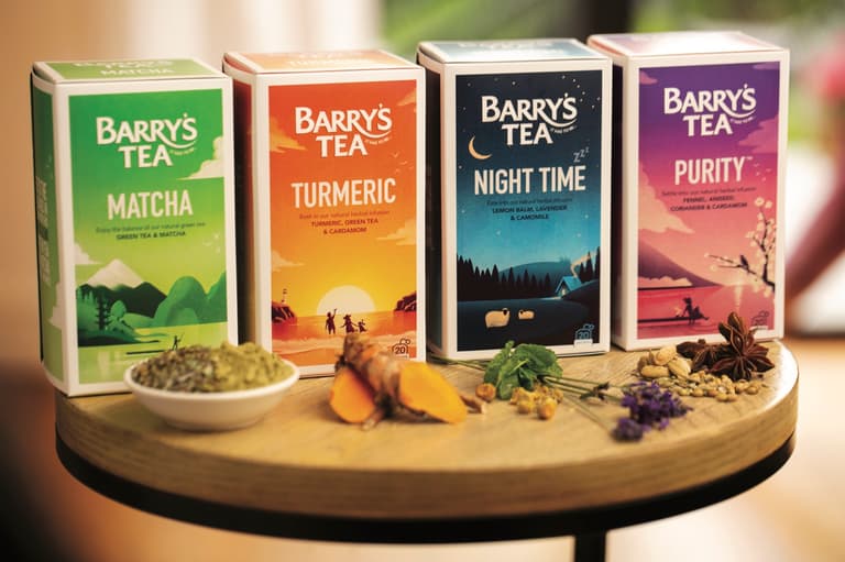 Stick on the kettle: Barry’s have a new range of teas including Matcha and Turmeric Stick on the kettle: Barry’s have a new range of teas including Matcha and Turmeric