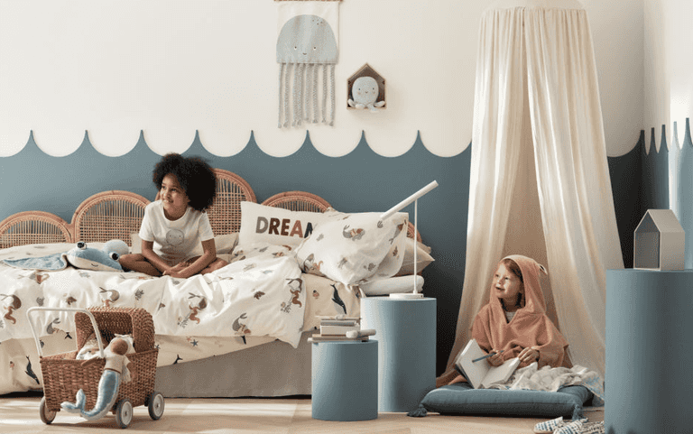 Mermaids, seashells and scary sharks –we love the new H&M kids’ room collection Mermaids, seashells and scary sharks –we love the new H&M kids’ room collection