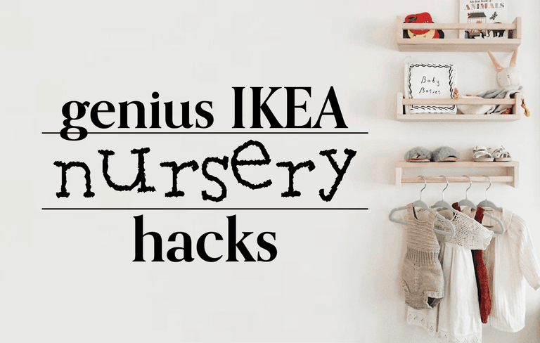 Doing up a nursery? These IKEA nursery hacks are genius Doing up a nursery? These IKEA nursery hacks are genius