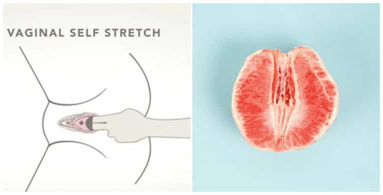 A graphic video explains why ‘vaginal stretching’ can help with the pain of childbirth A graphic video explains why ‘vaginal stretching’ can help with the pain of childbirth