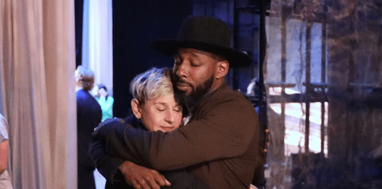 Ellen DeGeneres pays tribute to Stephen tWitch Boss Ellen DeGeneres pays tribute to Stephen tWitch Boss