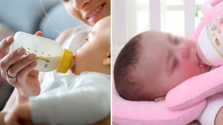 Immediate ban on baby self-feeding pillows in Ireland Immediate ban on baby self-feeding pillows in Ireland
