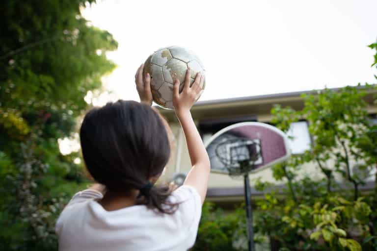 Six year old girl shot after trying to retrieve basketball Six year old girl shot after trying to retrieve basketball